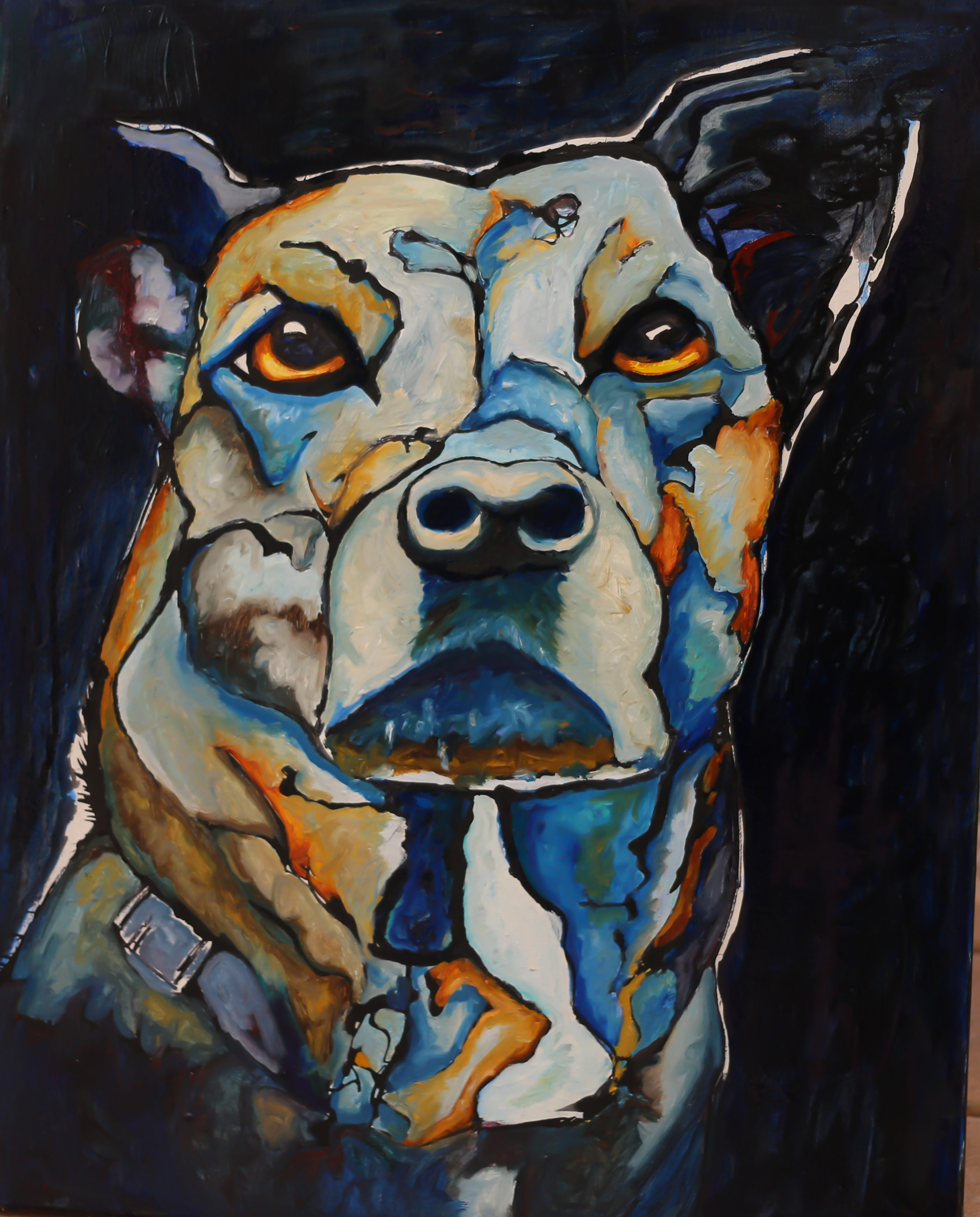dogs p painting-1